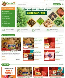 Theme wordpress bán quà tặng cao cấp